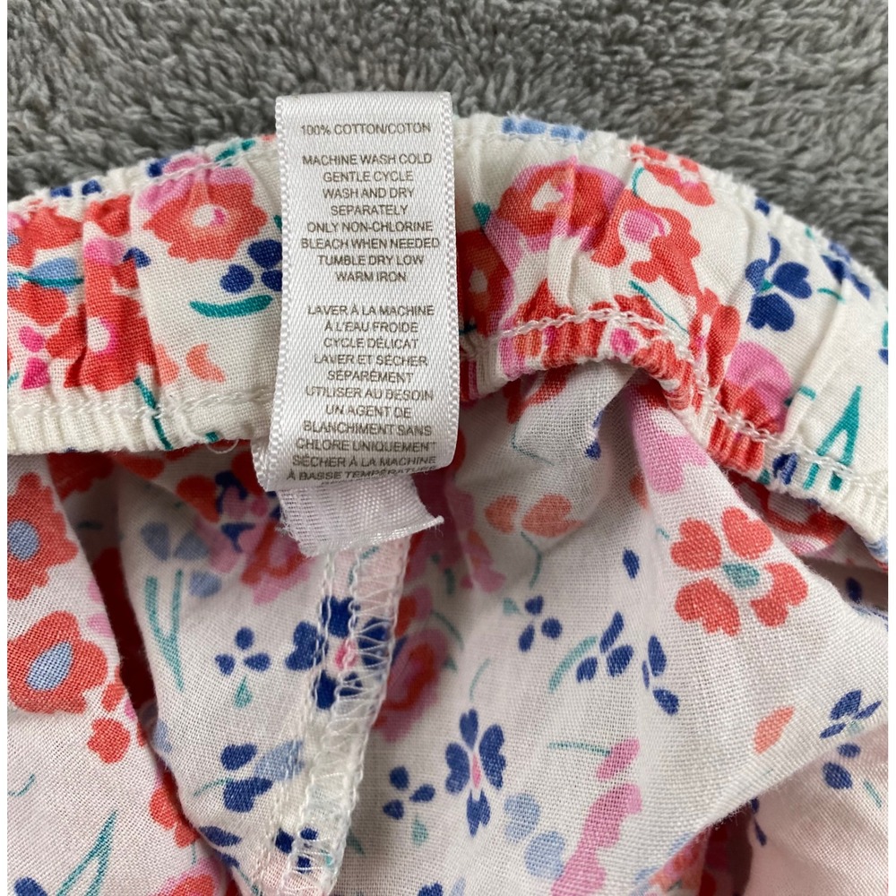 Old Navy Intimates Womens XL Floral Pajama Pants Pink Red White Wide Leg Lounge - Picture 16 of 16